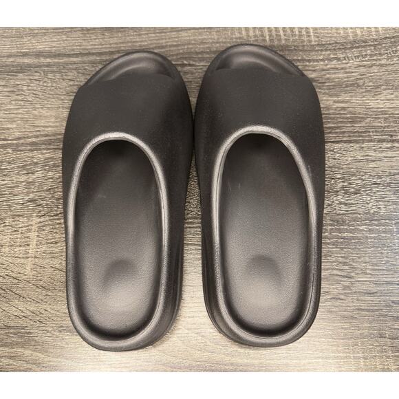 Yeezy YZY YS-01 Black Men’s 13 Slides Sandals w/ Dust Bag